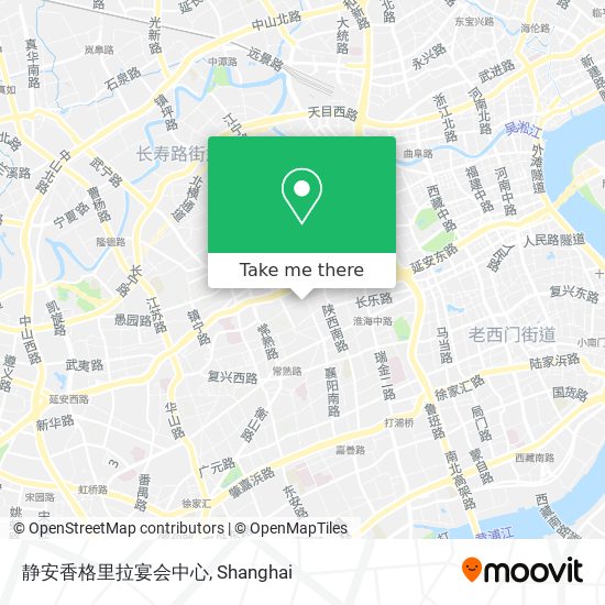 静安香格里拉宴会中心 map