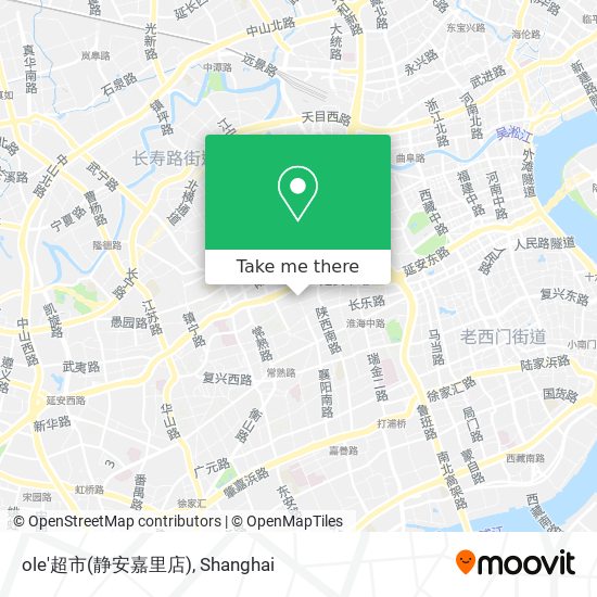 ole'超市(静安嘉里店) map