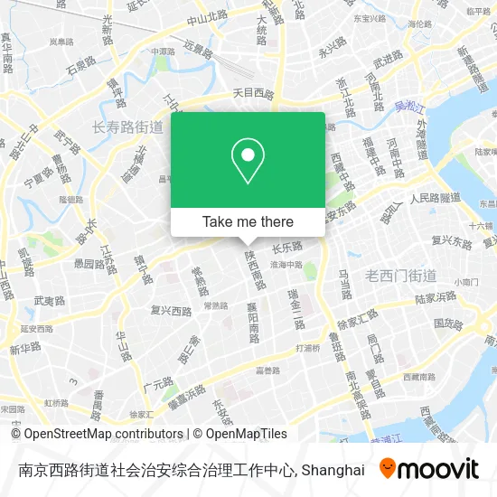 南京西路街道社会治安综合治理工作中心 map