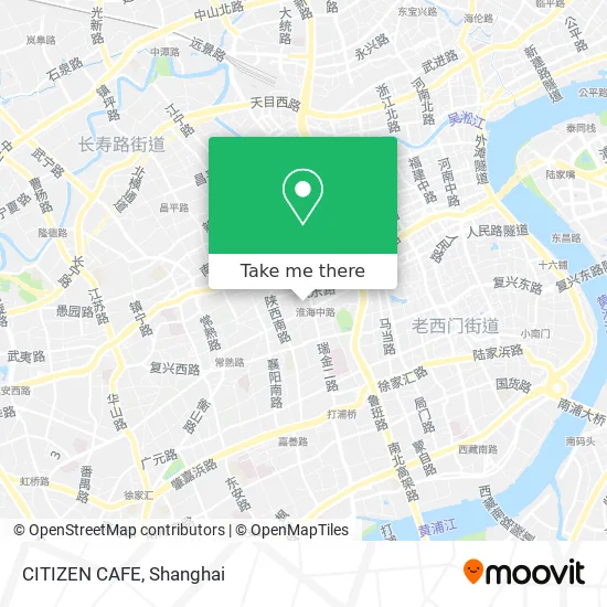 CITIZEN CAFE map
