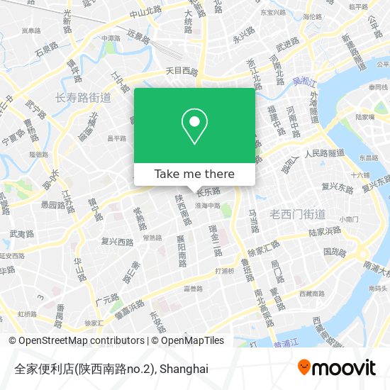 全家便利店(陕西南路no.2) map