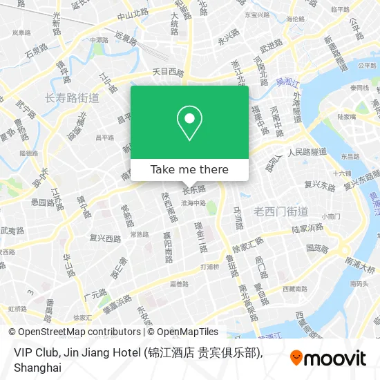 VIP Club, Jin Jiang Hotel (锦江酒店 贵宾俱乐部) map