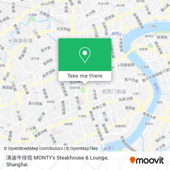 满迪牛排馆 MONTY's Steakhouse & Lounge map