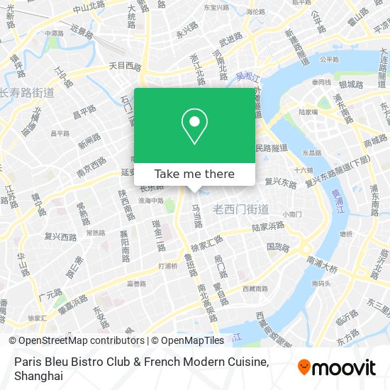 Paris Bleu Bistro Club & French Modern Cuisine map