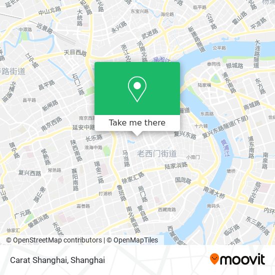 Carat Shanghai map