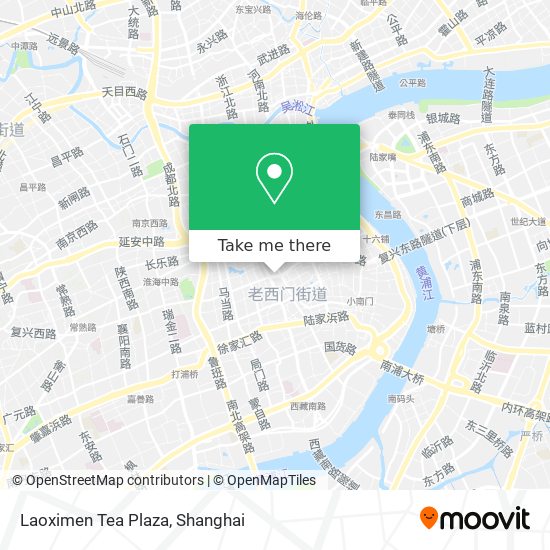 Laoximen Tea Plaza map