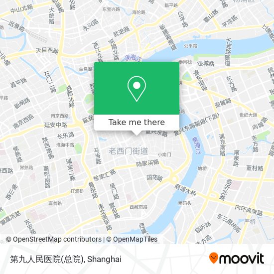 第九人民医院(总院) map