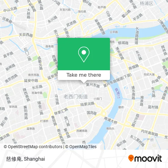 慈修庵 map