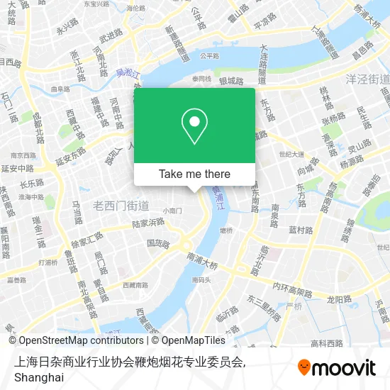 上海日杂商业行业协会鞭炮烟花专业委员会 map