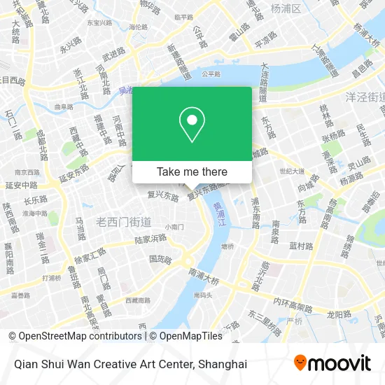 Qian Shui Wan Creative Art Center map