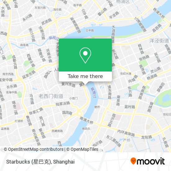 Starbucks (星巴克) map