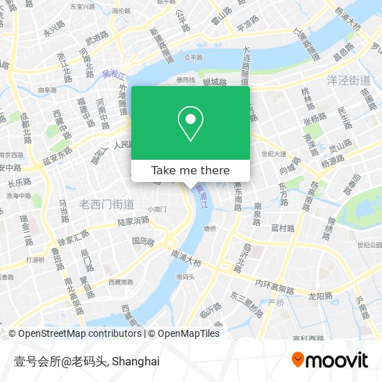 壹号会所@老码头 map