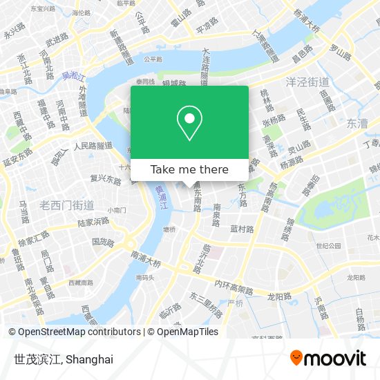 世茂滨江 map
