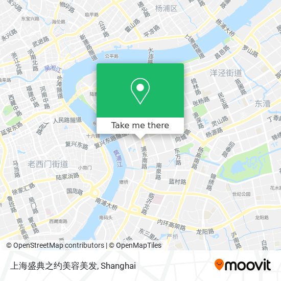 上海盛典之约美容美发 map