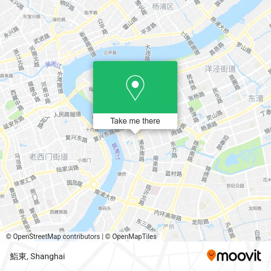 鮨東 map