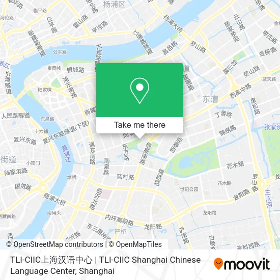 TLI-CIIC上海汉语中心 | TLI-CIIC Shanghai Chinese Language Center map