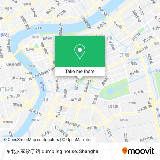 东北人家饺子馆 dumpling house map