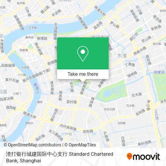 渣打银行城建国际中心支行 Standard Chartered Bank map