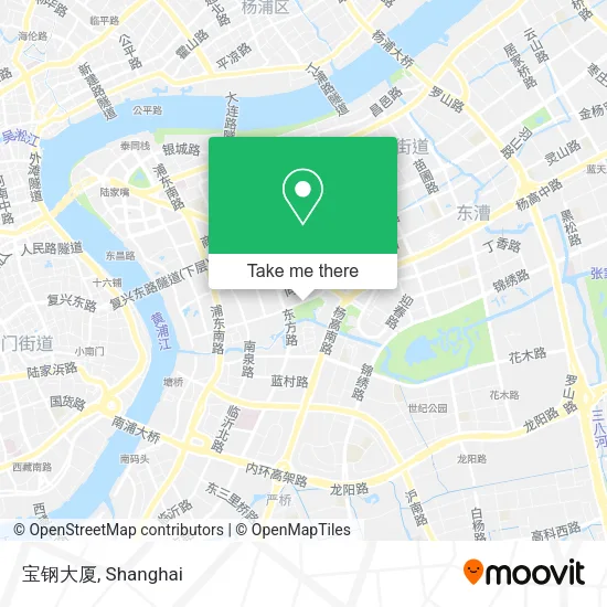 宝钢大厦 map
