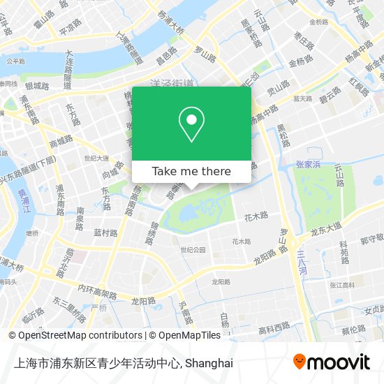 上海市浦东新区青少年活动中心 map