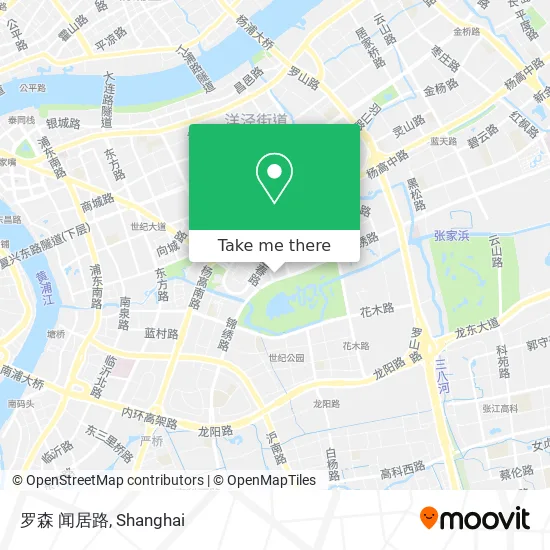 罗森 闻居路 map