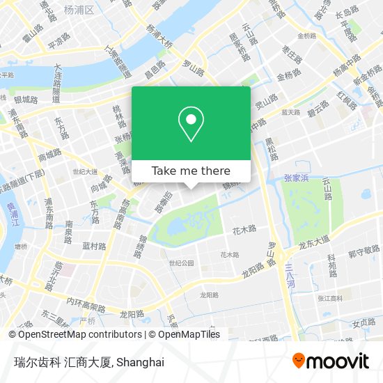 瑞尔齿科 汇商大厦 map