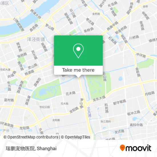 瑞鹏宠物医院 map