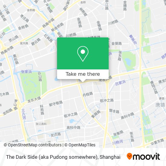 The Dark Side (aka Pudong somewhere) map