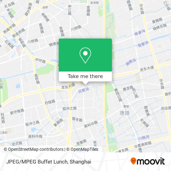 JPEG/MPEG Buffet Lunch map