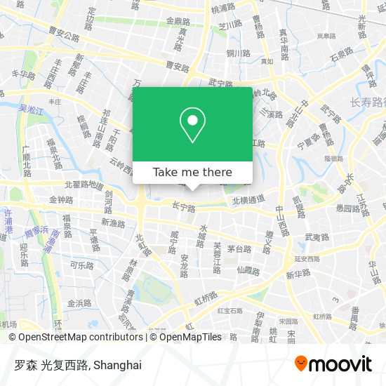 罗森 光复西路 map