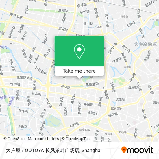 大户屋 / OOTOYA 长风景畔广场店 map