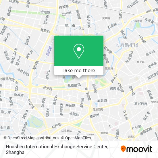 Huashen International Exchange Service Center map