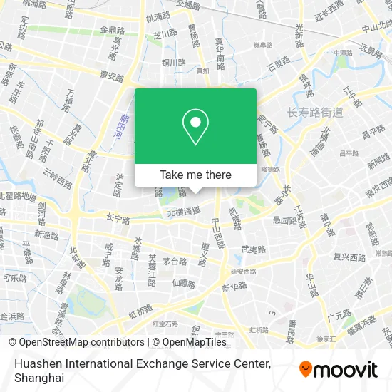 Huashen International Exchange Service Center map