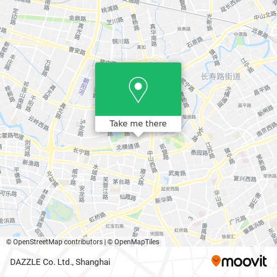 DAZZLE Co. Ltd. map