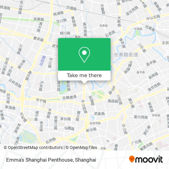 Emma's Shanghai Penthouse map
