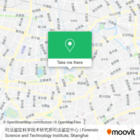 司法鉴定科学技术研究所司法鉴定中心 | Forensic Science and Technology Institute map