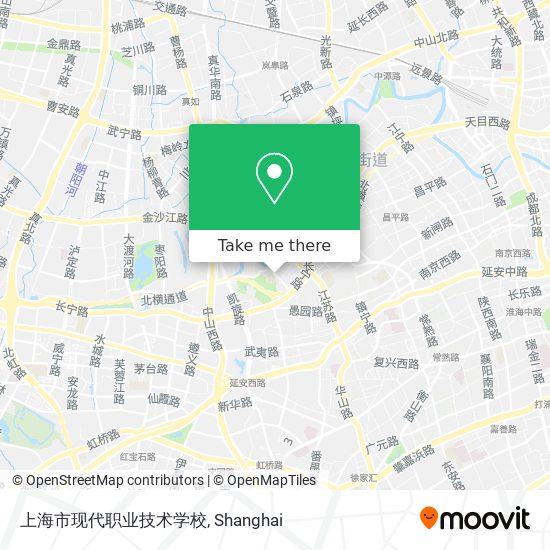 上海市现代职业技术学校 map