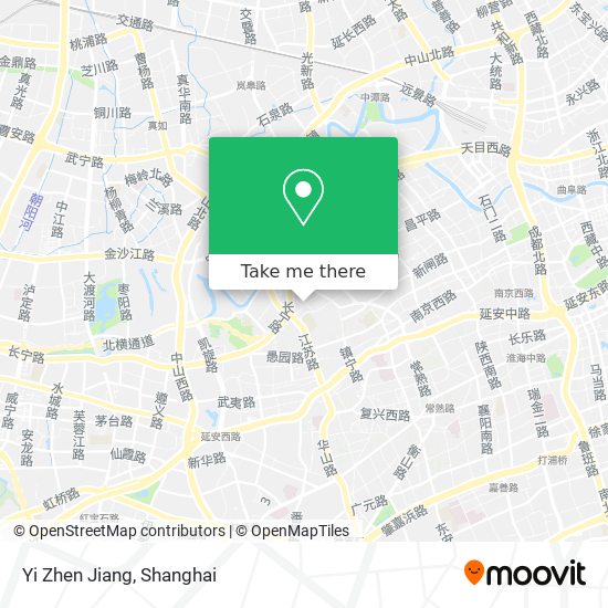Yi Zhen Jiang map