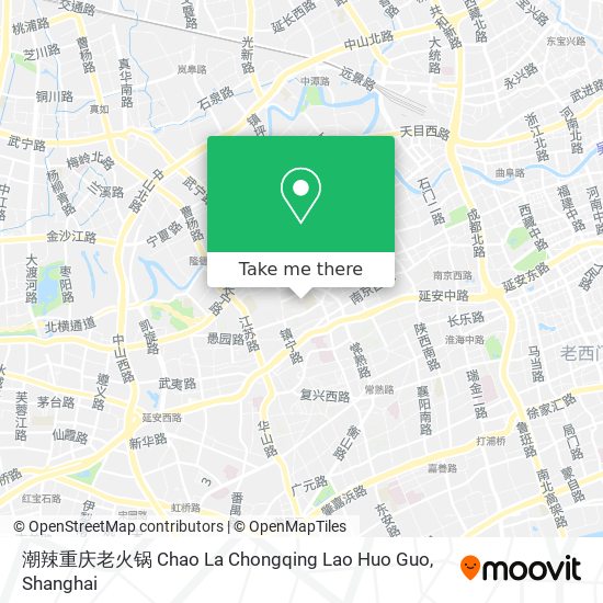 潮辣重庆老火锅 Chao La Chongqing Lao Huo Guo map