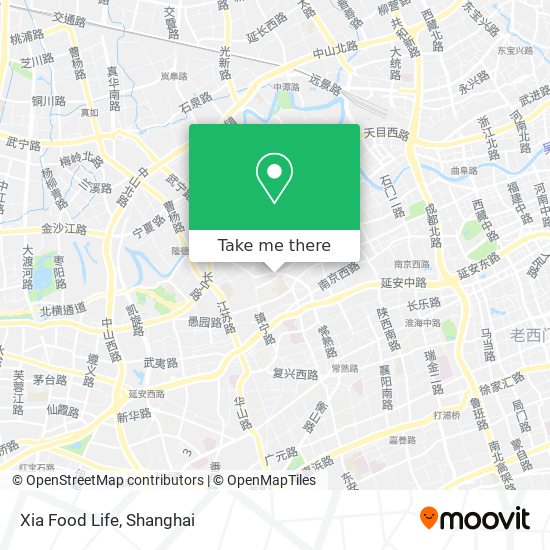 Xia Food Life map