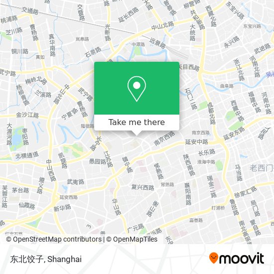 东北饺子 map
