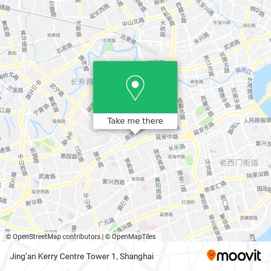 Jing'an Kerry Centre Tower 1 map