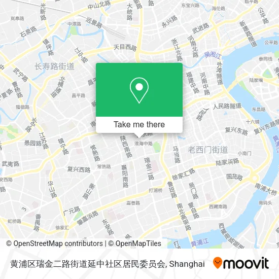 黄浦区瑞金二路街道延中社区居民委员会 map