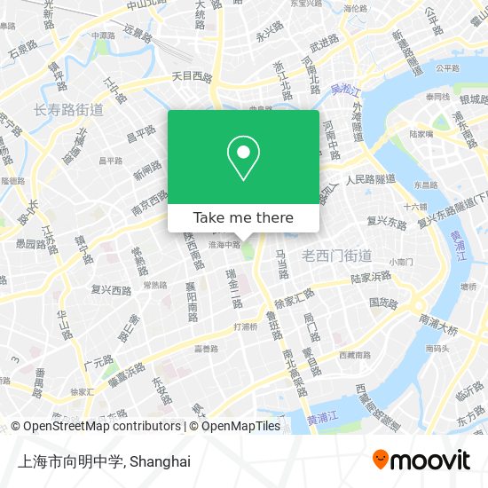上海市向明中学 map