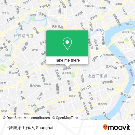 上舞舞蹈工作坊 map