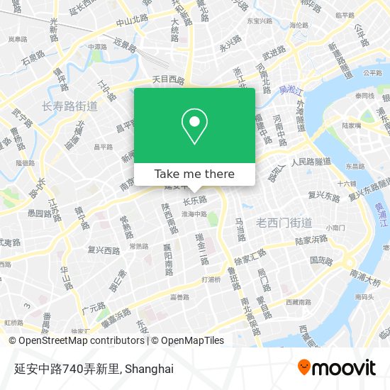 延安中路740弄新里 map