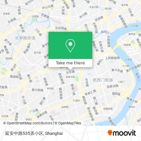 延安中路535弄小区 map