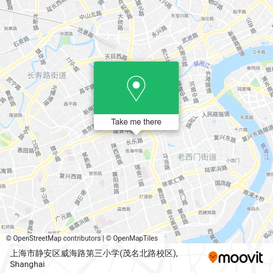 上海市静安区威海路第三小学(茂名北路校区) map