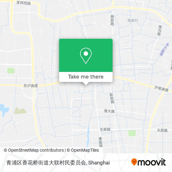 青浦区香花桥街道大联村民委员会 map