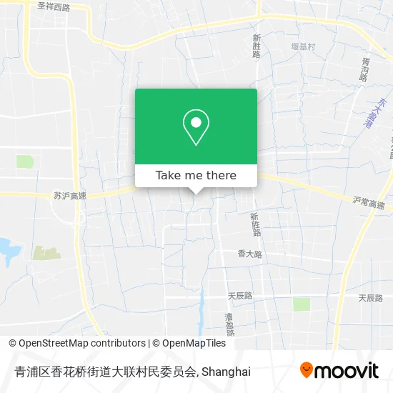 青浦区香花桥街道大联村民委员会 map